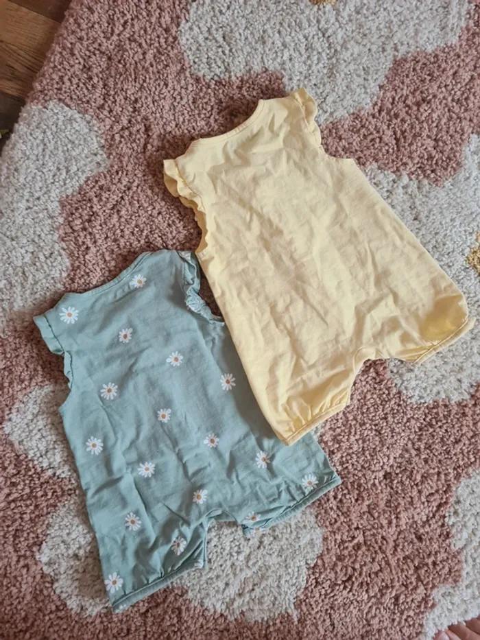 Lot 2 pyjamas été bébé fille 6 mois Vertbaudet - photo numéro 6