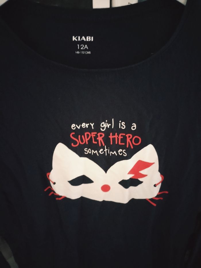 Haut manches longues "Kiabi" en très bon état 100% coton - photo numéro 2