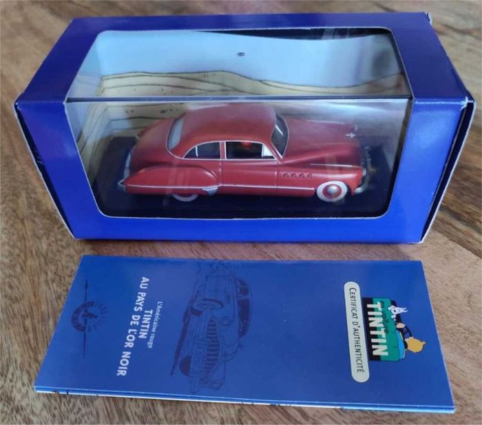 L'américaine rouge de tintin au pays de l'or noir