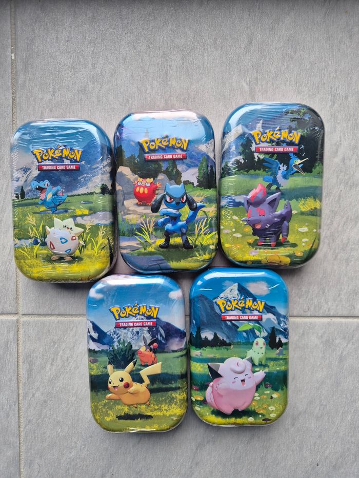Arset mini tins pokemon me2.5 héros transcendants - photo numéro 1