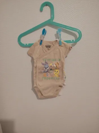 Lot de 2 body mixte taille 3 mois