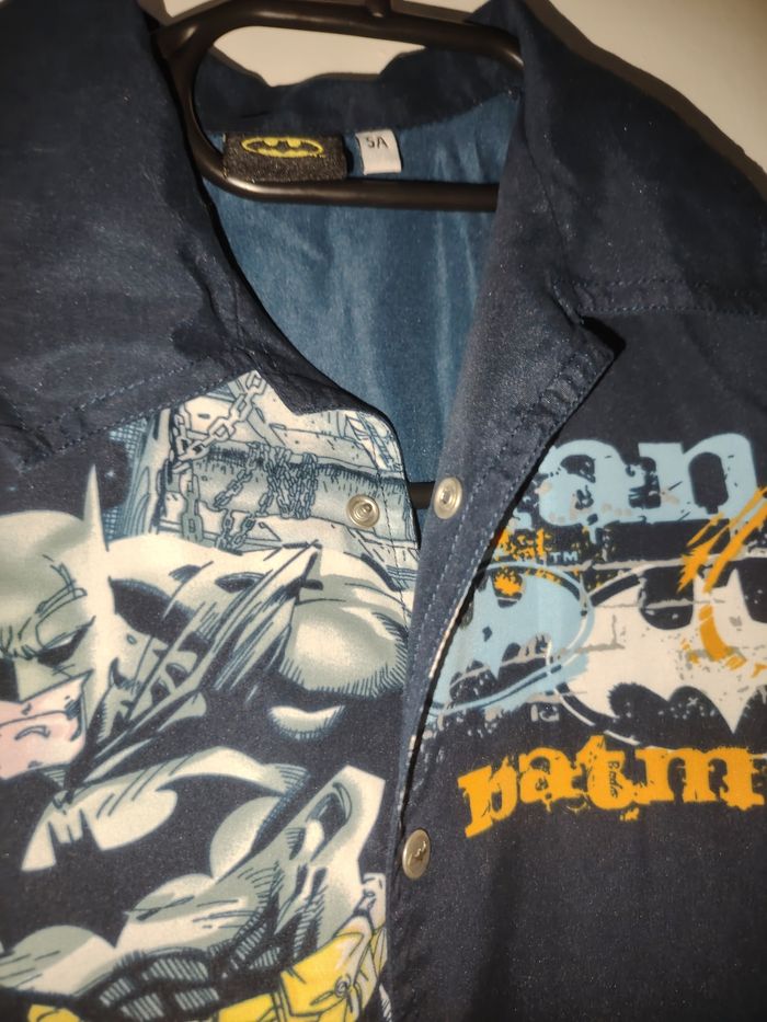 Chemise batman taille 5 ans - photo numéro 2