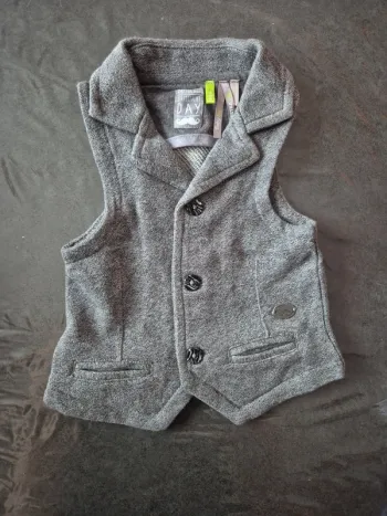 Gilet cérémonie bébé