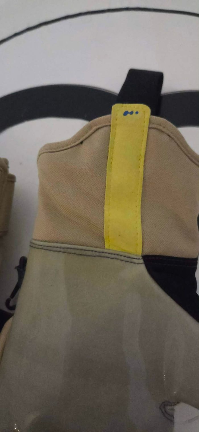 Gants ski/snow Wed’ze (Decathlon) taille S – chaud & renforcé (cuir) – beige/noir - photo numéro 9