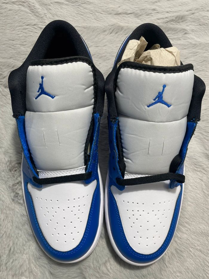 Basket Nike Air Jordan 1 low bleu - Taille 44 - photo numéro 3