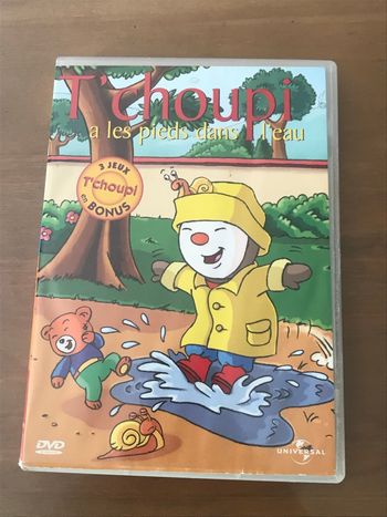 DVD Tchoupi a les pieds dans l’eau