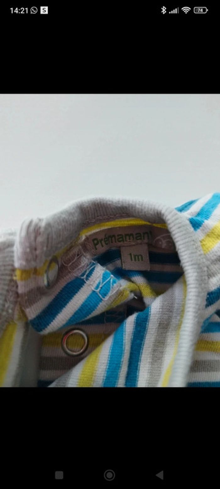 T-shirt prémaman 1 mois - photo numéro 2