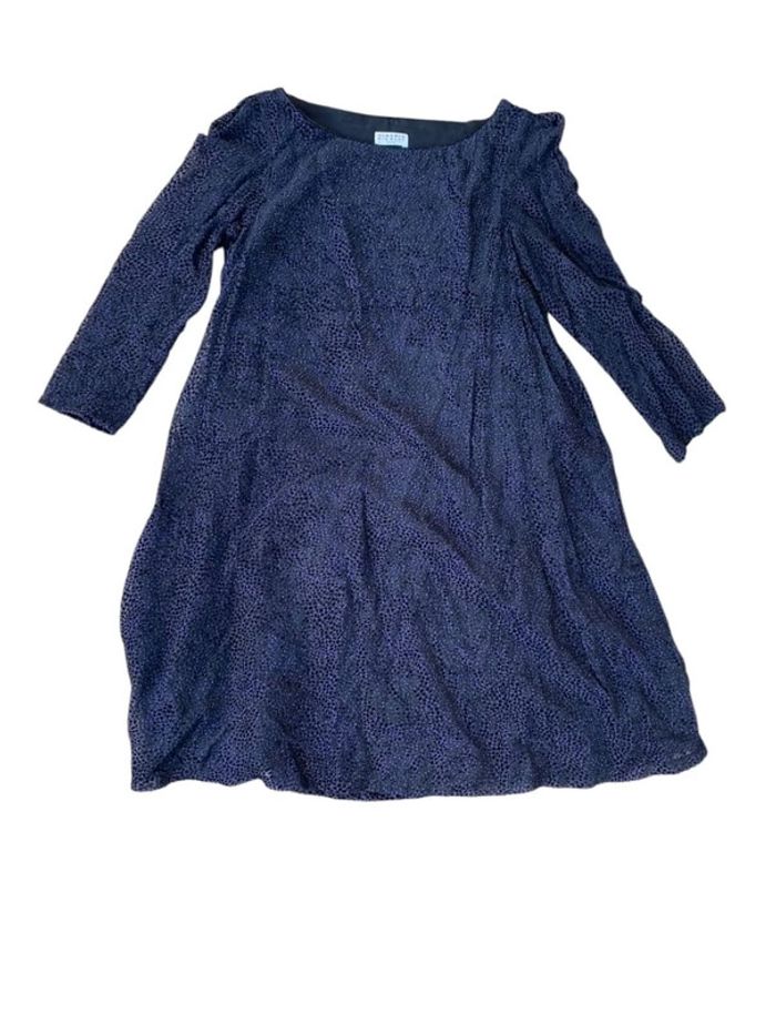 Robe noire à points violets Claudie Pierlot taille 36