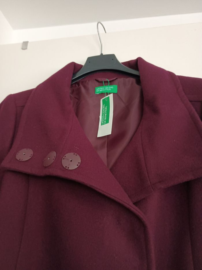 Manteau Benetton taille 38 - photo numéro 5