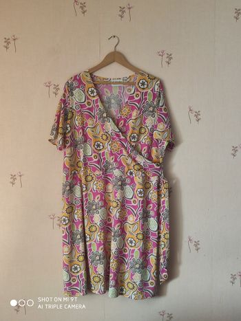 Robe manche courte femme taille 54/56