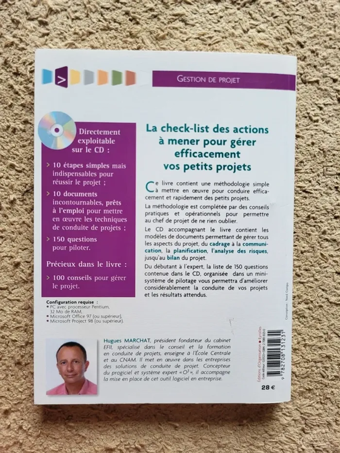 Livre avec CD-Rom "Le kit du chef de projet" d"Hugues Marchat - photo numéro 3