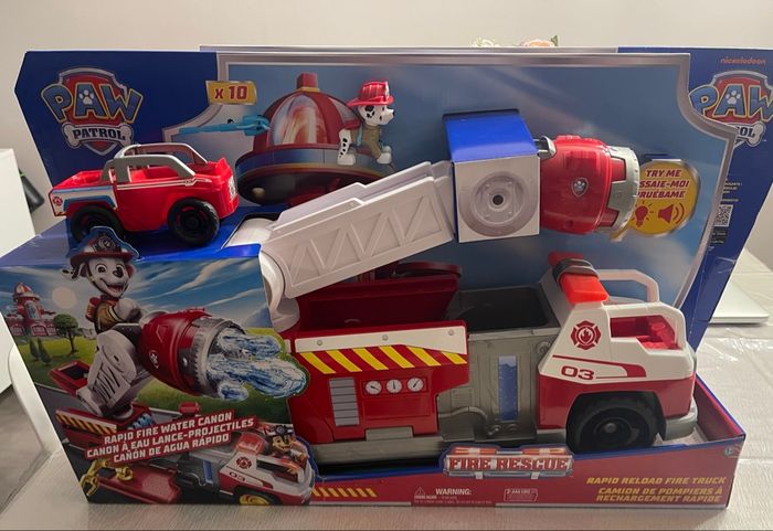 Le camion fire rescue paw patrol NEUF - photo numéro 3