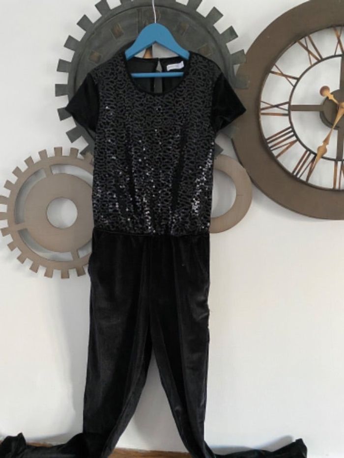 Combinaison velours noire 12 ans orchestra