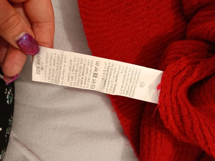 Robe pull rouge - photo numéro 3