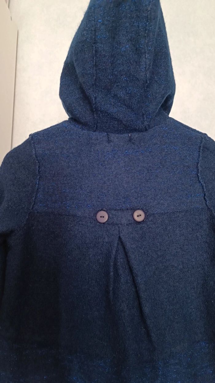 Manteau drap de laine DPAM 4 ans - photo numéro 3