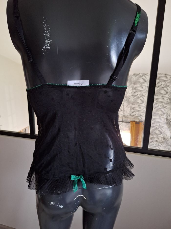 Bustier noir sexy 90b - photo numéro 3