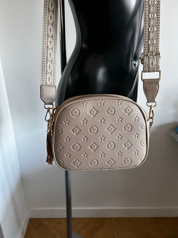 Sac à mains bandoulière fleurs