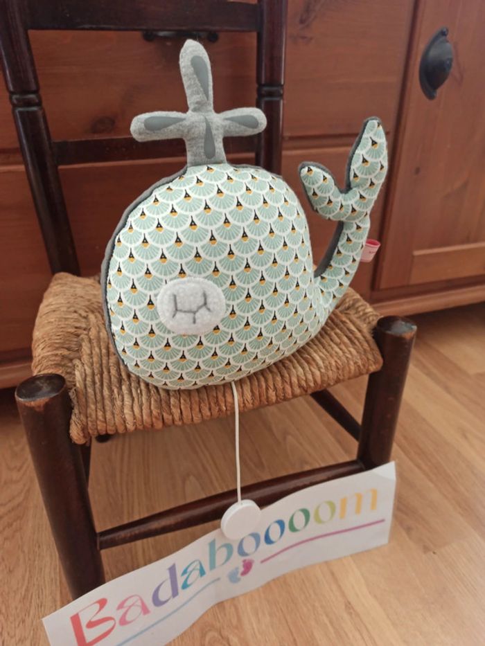 Baleine musicale tbe handmade RangTaChambre - photo numéro 2