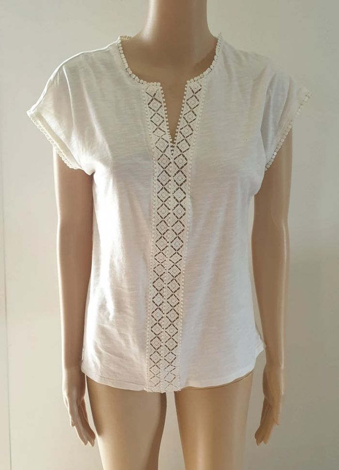 💜 Haut avec crochet taille S 38 Gémo #emyfleury_38femme