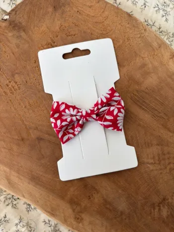 Barrette sergent Major rouge de garance