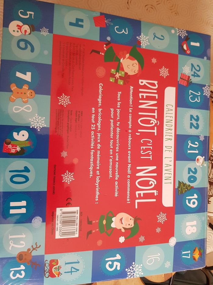 Calendrier de l Avent