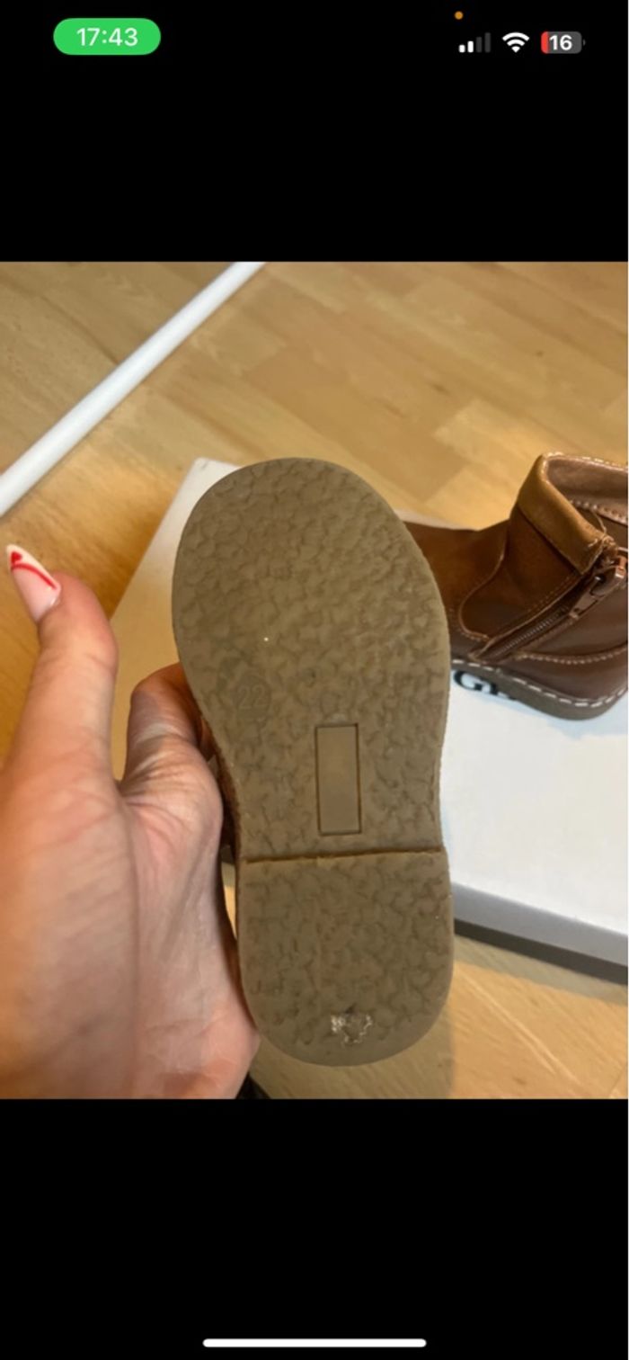 Bottines marrons 22 - photo numéro 5