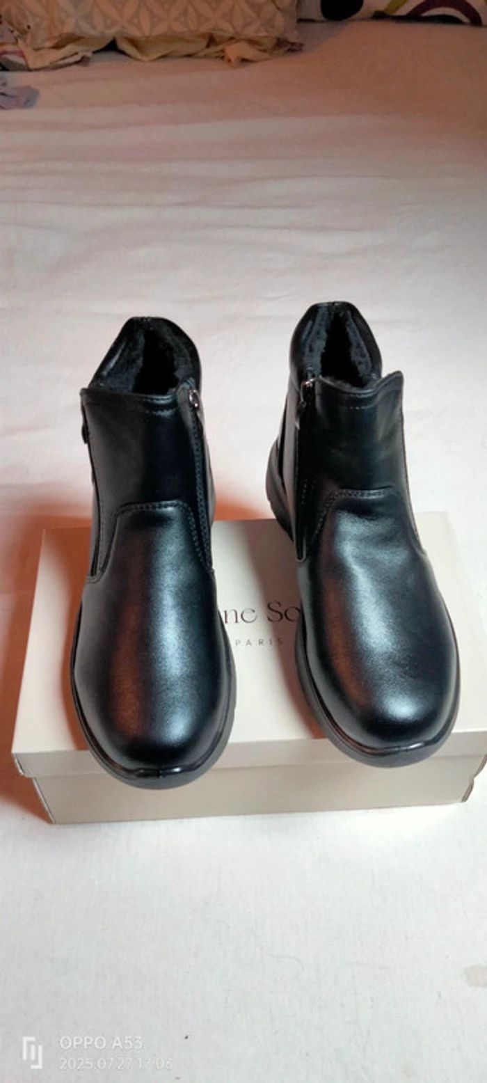 Boots fourrées confort double zip
Noir - photo numéro 4