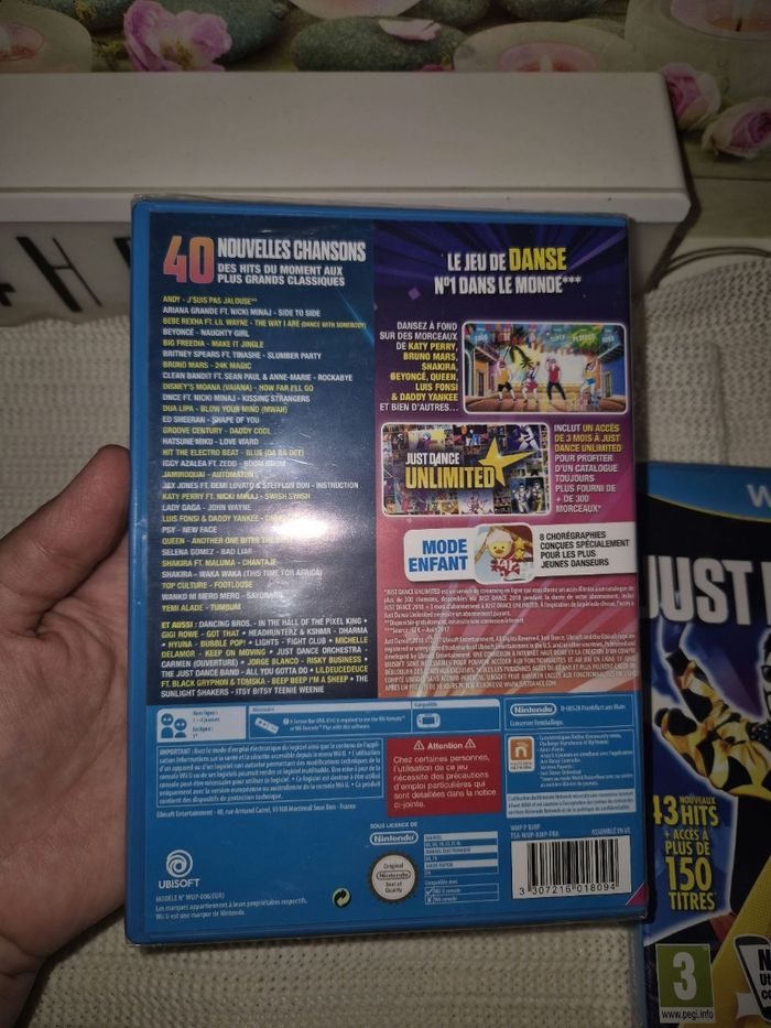 Just dance 2018 wii U neuf sous blister - photo numéro 3