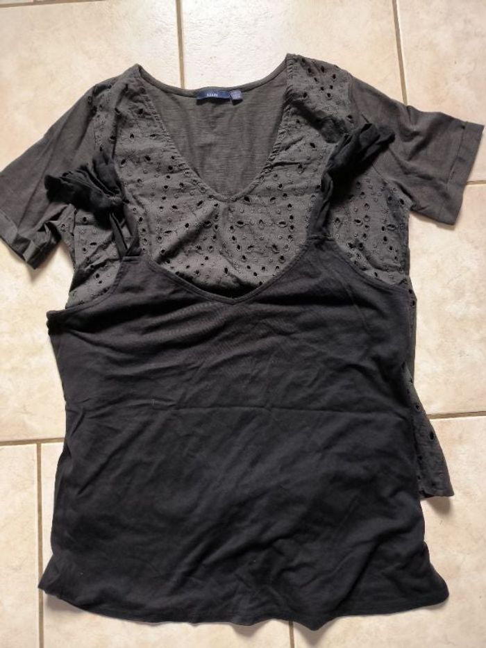 Lot tee shirt et débardeur