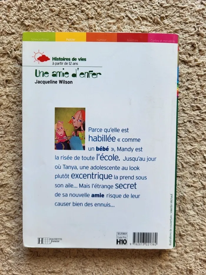 Roman jeunesse "Une amie d'enfer" de Jacqueline Wilson - photo numéro 2