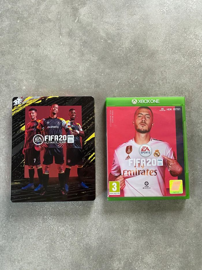 Jeu FIFA 20 + steelbook