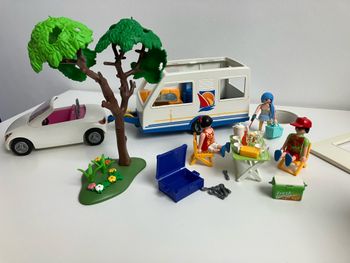 Voiture et caravane Playmobil