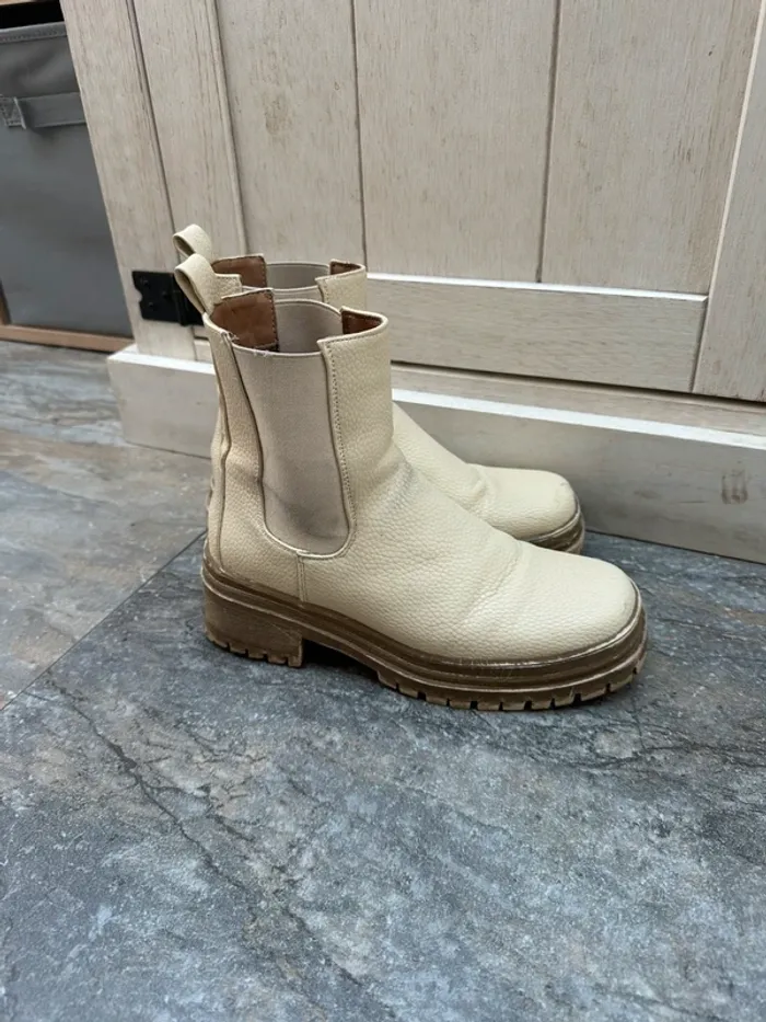 Bottines beige 36 seaside - photo numéro 2