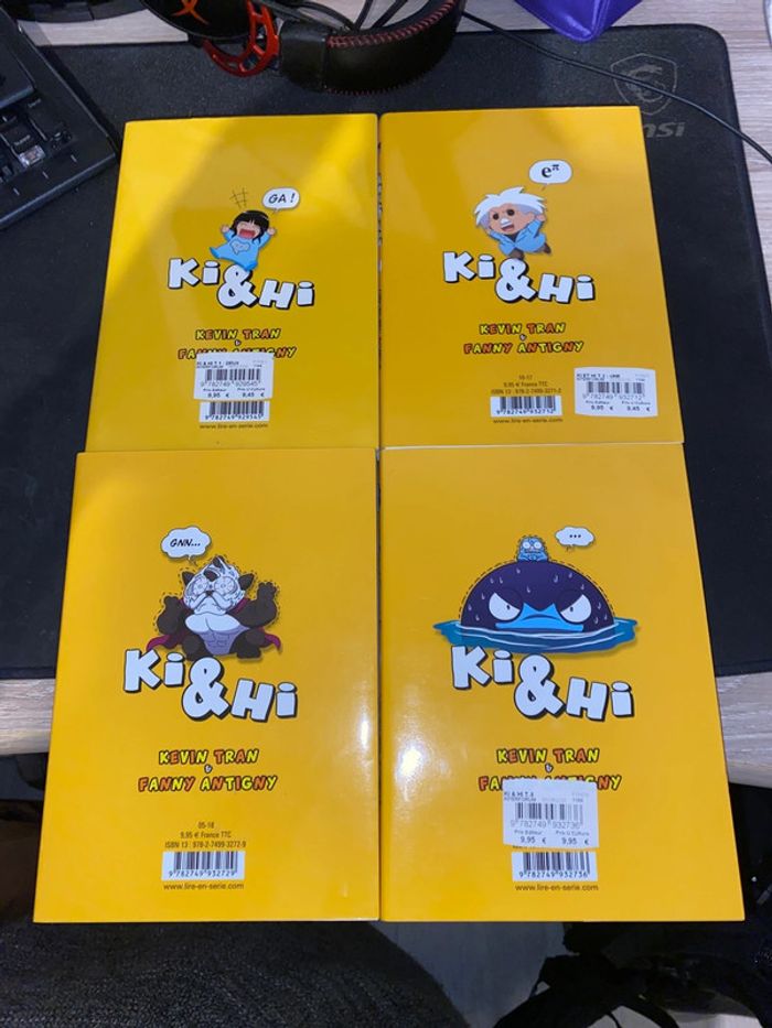 Tome 1,2,3 et 4 de Ki et Hi - photo numéro 2