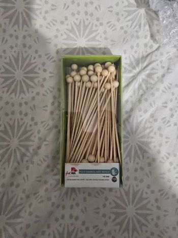 Piques aperitif bambou