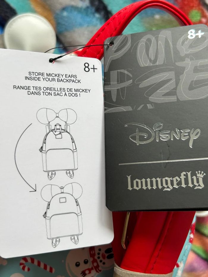 Sac à dos loungefly Disney bonhomme de neige et ears - photo numéro 8