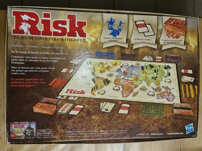 Jeu de société Risk des éditions Hasbro - photo numéro 3