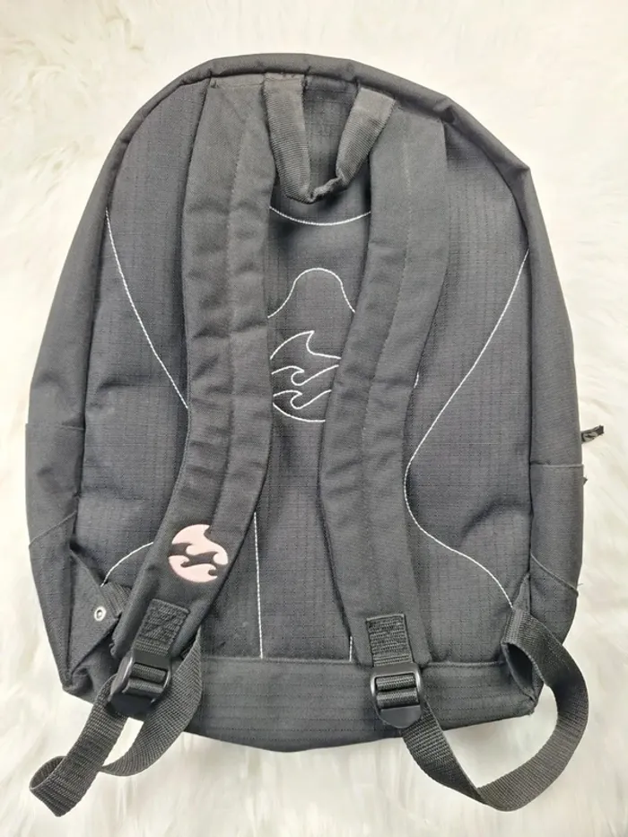 Sac à dos Billabong noir – Logo brodé – Plusieurs poches (611) - photo numéro 7