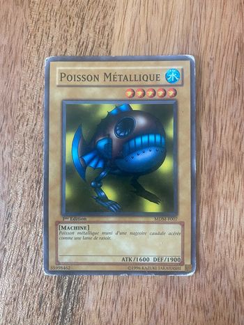 Carte Yu-Gi-Oh! Poisson métallique MDM-F007 1ère édition