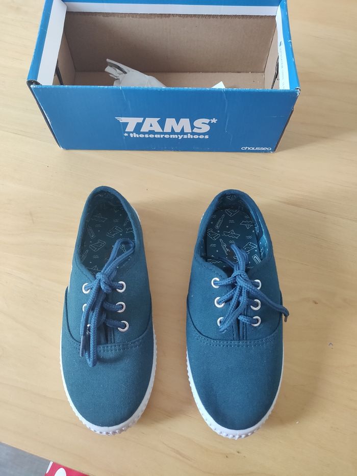 Baskets toile taille 31 neuve - photo numéro 5