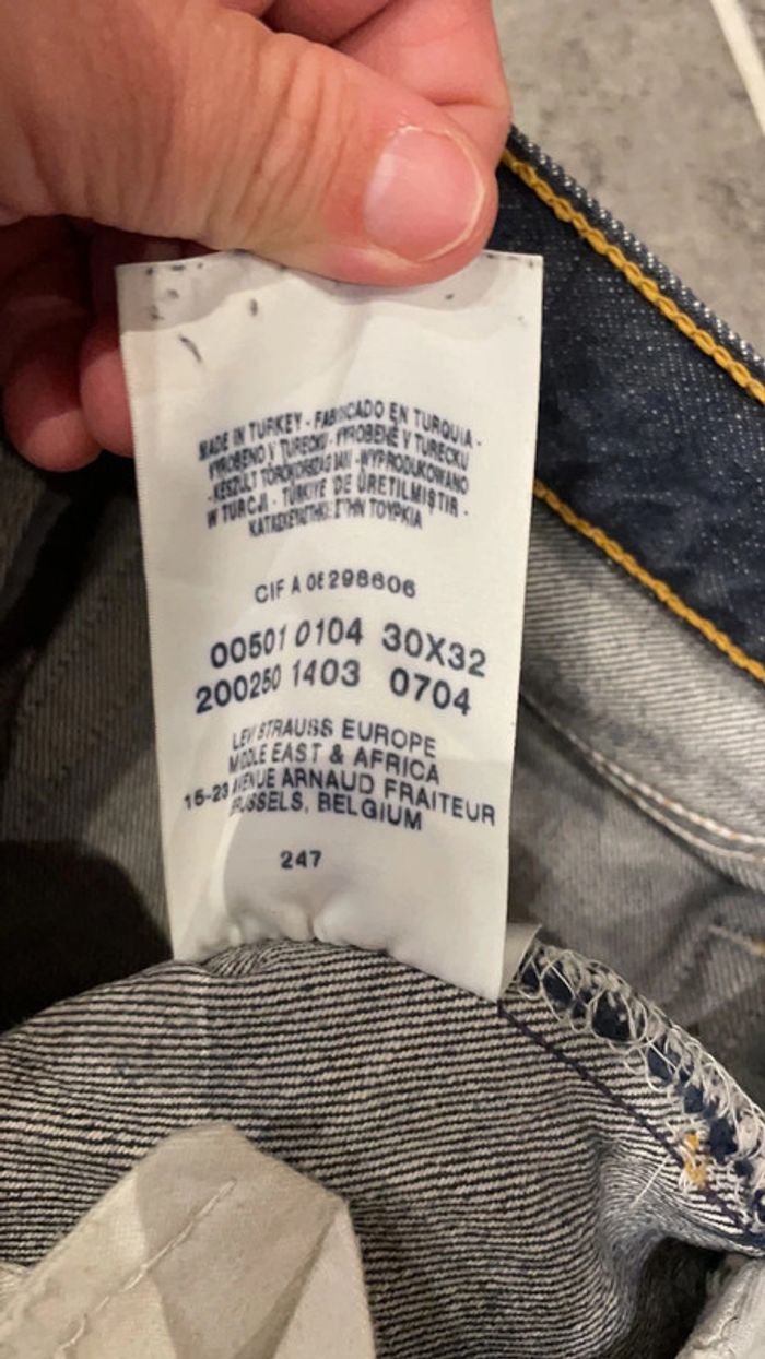 Levi’s 501 w30 l32 - photo numéro 4