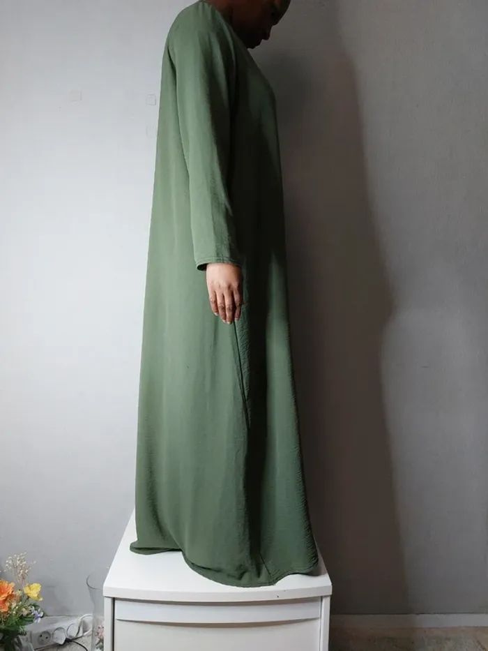 Boubou marocain vert et doré - photo numéro 3