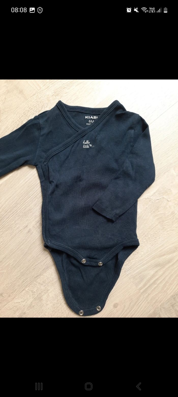 Body manches longues 6 mois