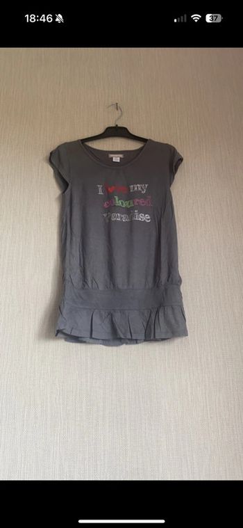 Tunique grise orchestra 10 ans