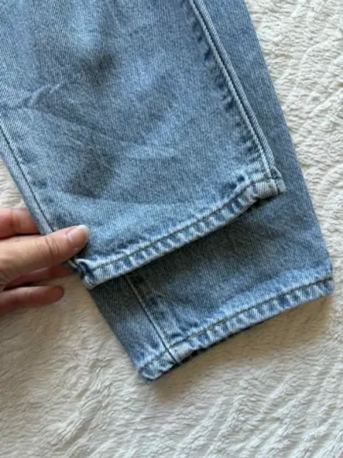 Jean Levi’s femme  High Waisted Mom Jean Bleu clair W34 L27 2XL/44 mega taille haute - photo numéro 5