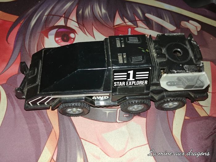 Vintage Voiture Star Explorer 6wd Space Vehicle No.108 Friction