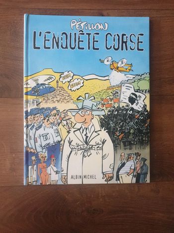 Bande dessinée L'enquête Corse