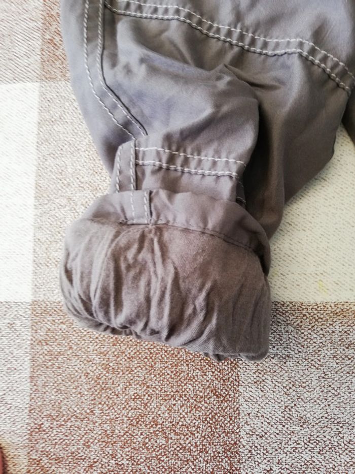 Pantalon 23 mois marron doublé - photo numéro 2