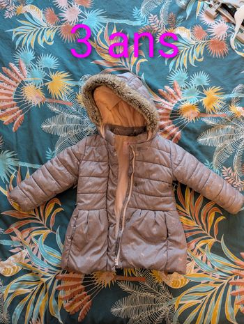 Manteau 3 ans