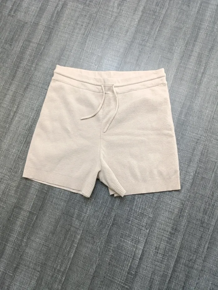 Short long en maille